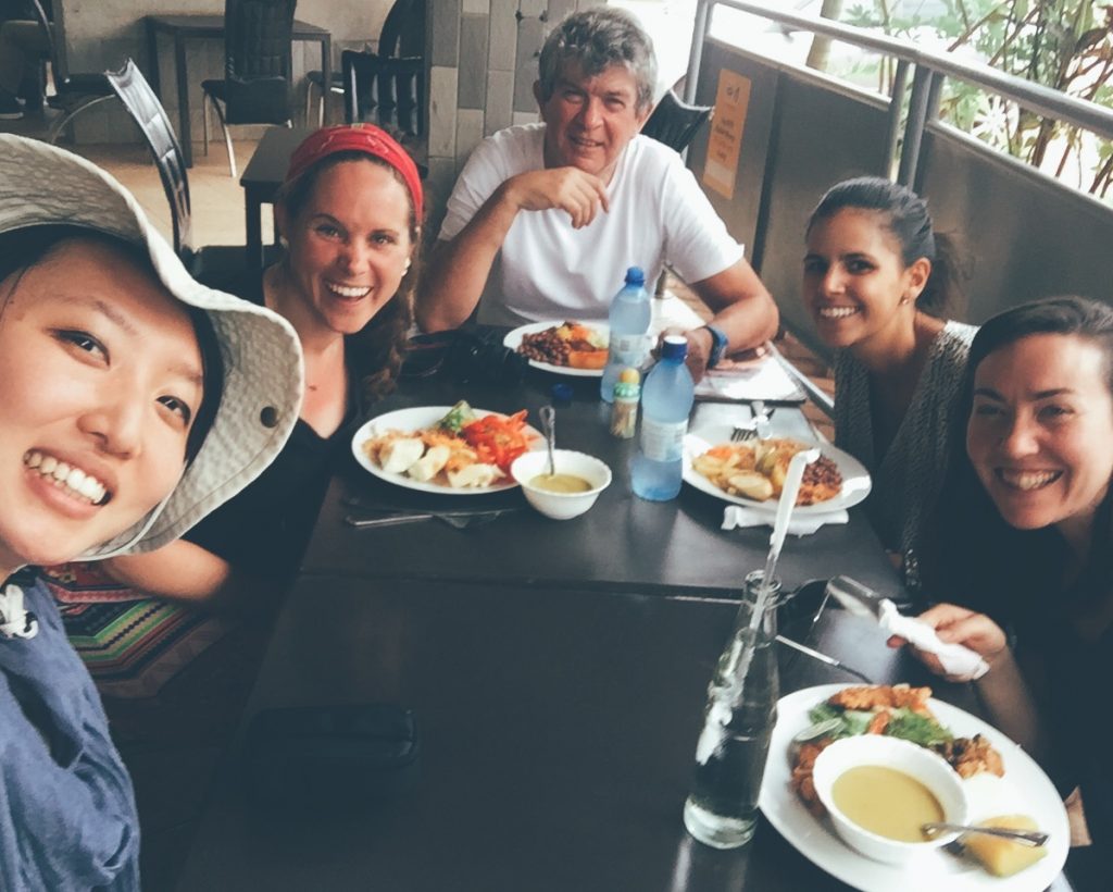 Have lunch together with TWB staff